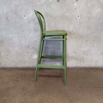 Olive Green Victor Bar Stool By Compania