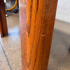 Post Modern Solid Wood Side Table With Arched Inlay Designs