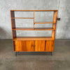 Mid Century Bookcase/ Room Divider C. 1950's - HOLD