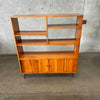 Mid Century Bookcase/ Room Divider C. 1950's - HOLD