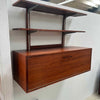 Mid Century Single Bay Walnut Wall Unit