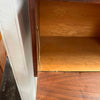 Mid Century Single Bay Walnut Wall Unit