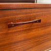 Mid Century Single Bay Walnut Wall Unit