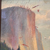 Antique Original Oil Painting Of Yosemite