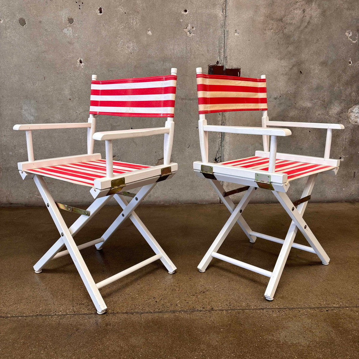 Pair Director's Chairs Folding