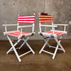 Pair Director's Chairs Folding