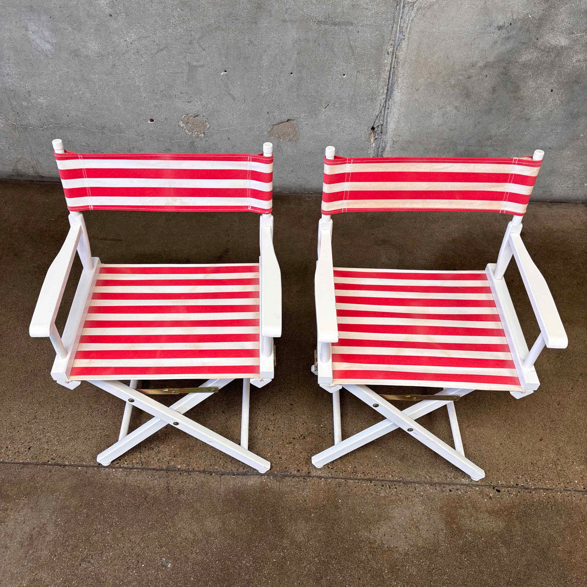 Pair Director's Chairs Folding