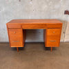Mid Century Mahogany Desk Has Been Refinished