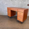 Mid Century Mahogany Desk Has Been Refinished