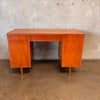 Mid Century Mahogany Desk Has Been Refinished