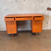 Mid Century Mahogany Desk Has Been Refinished