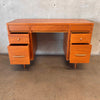 Mid Century Mahogany Desk Has Been Refinished