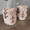 Pair of Wool Khema Pouf  7 Wool By Mat Living