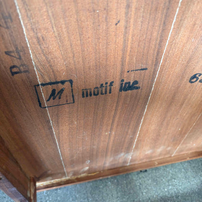 Pair Of Mid Century Modern Solid Walnut End Tables By Motif