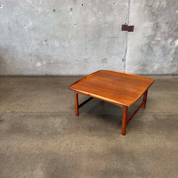 Mid Century Dux Teak Coffee Table, Sweden Circa 1960
