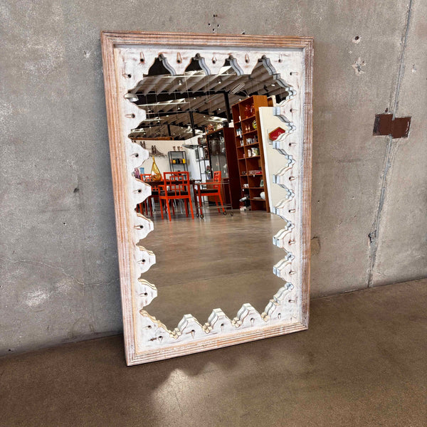 Rustic Indian Large Wall Mirror #1