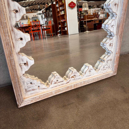 Rustic Indian Large Wall Mirror #2