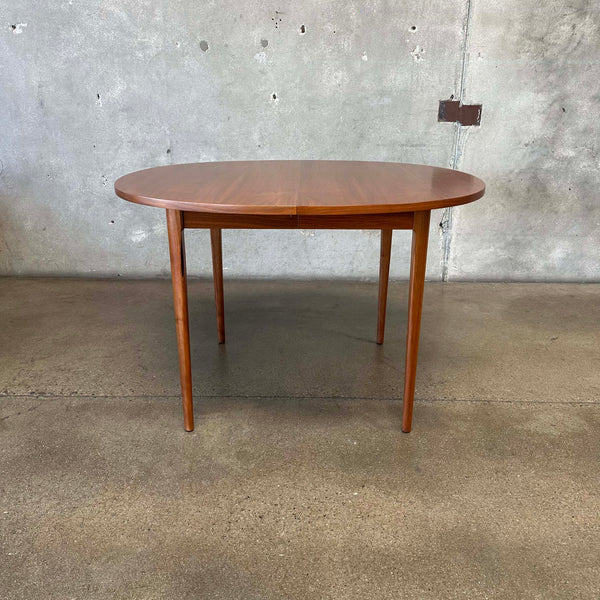 Drexel Declaration Walnut Dining Table With Two Leaves