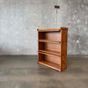 Vintage Oak Lawyers Bookcase