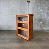 Vintage Oak Lawyers Bookcase