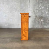 Vintage Oak Lawyers Bookcase