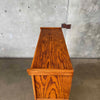 Vintage Oak Lawyers Bookcase