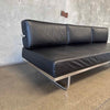 Cassina Le Corbusier LC5 Black Leather Daybed Made in Italy