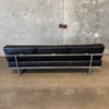 Cassina Le Corbusier LC5 Black Leather Daybed Made in Italy