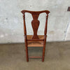 Antique George Gaines Style Chippendale French Country Accent Chair