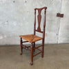 Antique George Gaines Style Chippendale French Country Accent Chair