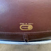 Vintage Leather & Chrome Chair - Italy 1970s