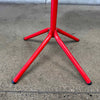 Vintage Post Modern Red Coat/Hat Rack