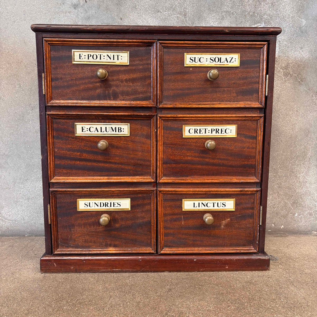 Antique Apothecary Cabinet