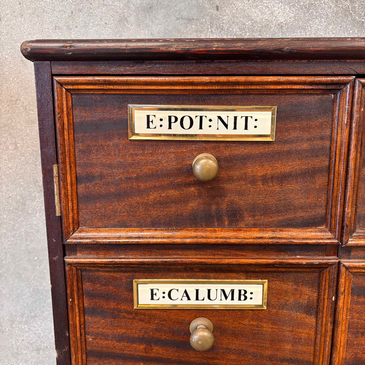 Antique Apothecary Cabinet
