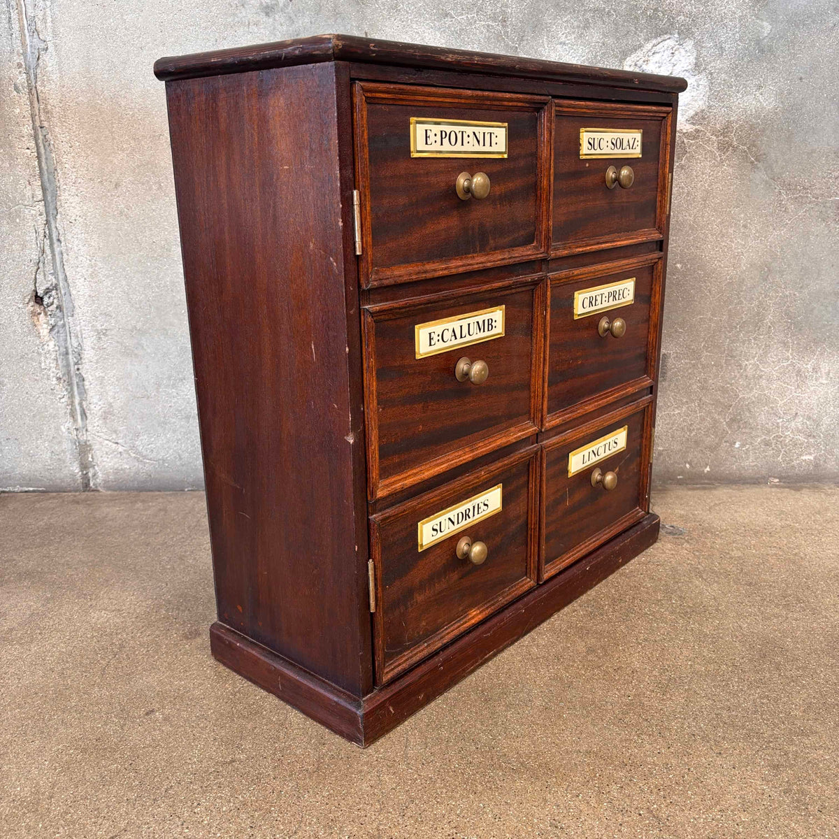 Antique Apothecary Cabinet