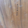 1960s Italian Queen Anne Inlaid Table With Star Corners