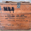 Vintage Military Wooden Ammo Crate