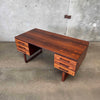 Mid Century Rosewood Dyrlund Desk - Denmark Circa 1960