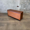 Mid Century Modern Mahogany & Brass Credenza By John Keal