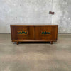 Mid Century Walnut Console/Credenza by Cal Mode