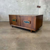 Mid Century Walnut Console/Credenza by Cal Mode