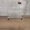 Vintage AKKO Inc. Lucite Cart & Swivel Tray