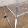 Vintage AKKO Inc. Lucite Cart & Swivel Tray