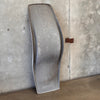 French Mid Century Fiberglass Pool Lounger #3 White