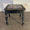 Antique Hispano Mosaic Tile Top Side Table