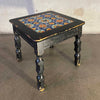 Antique Hispano Mosaic Tile Top Side Table