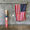 Vintage United States Flag Kit In Original Box With Eagle Topper