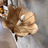 Tole Magnolia Hollywood Regency Wall Light Fixture