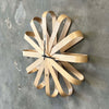UMBRA Wood Ribbon Wall Clock