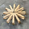 UMBRA Wood Ribbon Wall Clock